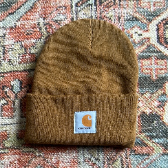 Carhartt Classic Ribbed Watch Cap Tan - Picture 1 of 3